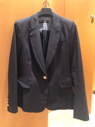 Americana azul marino