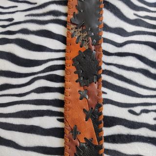 Correa FRANKENSTRAP 100% cuero guitarra