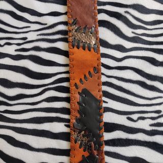 Correa FRANKENSTRAP 100% cuero guitarra