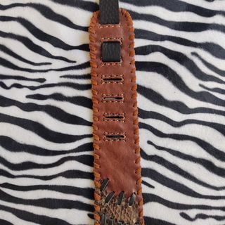 Correa FRANKENSTRAP 100% cuero guitarra