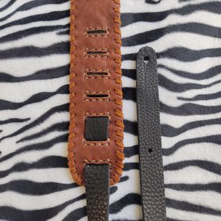Correa FRANKENSTRAP 100% cuero guitarra