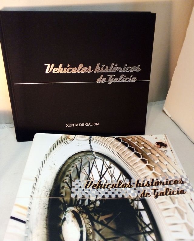 LIBRO ILUSTRADO "VEHÍCULOS HISTÓRICOS DE GALICIA"