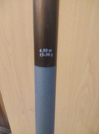 PESCA, CAÑA PESCA DE PULSO-0- CON CAJÓN - NUEVA.