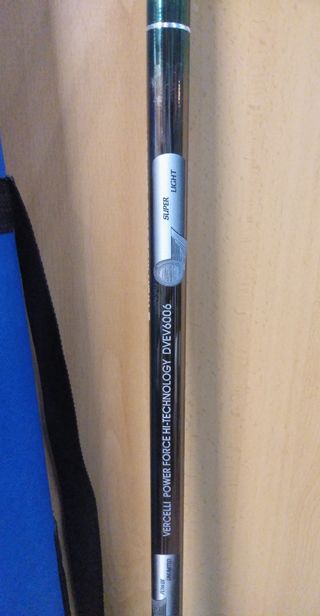 PESCA, CAÑA PESCA DE PULSO-0- CON CAJÓN - NUEVA.