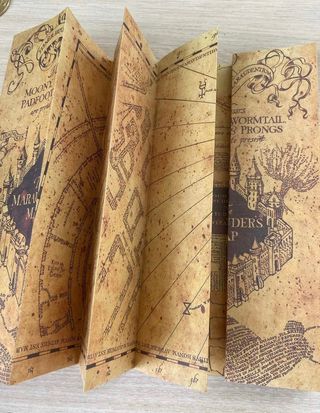Mapa del merodeador de Harry Potter