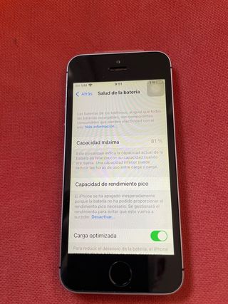 iPhone SE 1a generación 32 Gb IMPECABLE