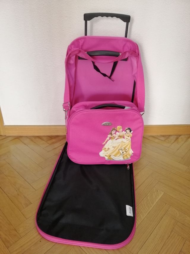 VALIGIA, BORSA E BORSA DA TOILETTE DISNEY PRINCESS.