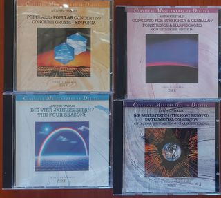 4 CDs Vivaldi Edition . clasica