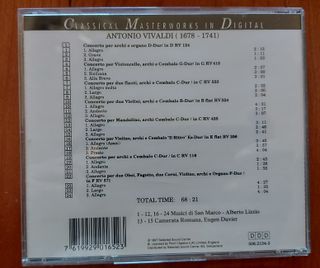 4 CDs Vivaldi Edition . clasica