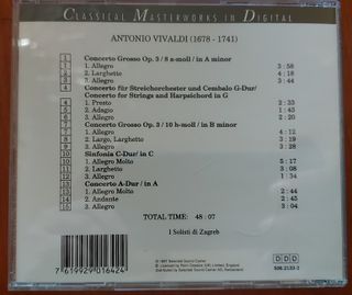 4 CDs Vivaldi Edition . clasica