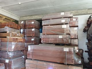 Liquidación de stock Tarima maciza iroco 22€ m2