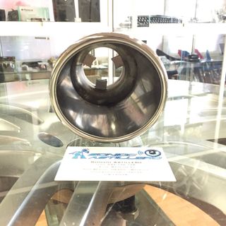 🔵Redonda 102mm Inclinada Cola Escape Acero Inox