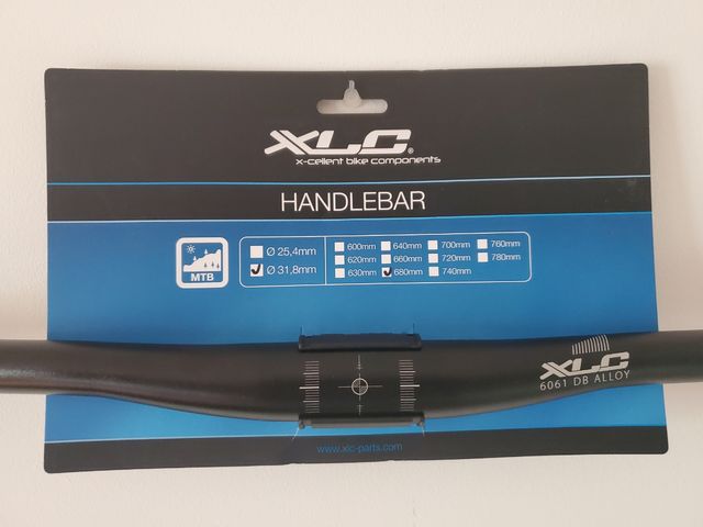 Manillar Aluminio 680 mm