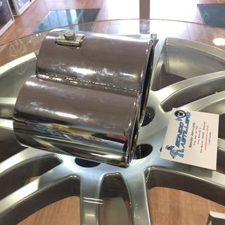 🔵Redonda 100mm Cola de Escape de Acero Inoxidable