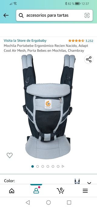 Mochila porta bebé ergobaby