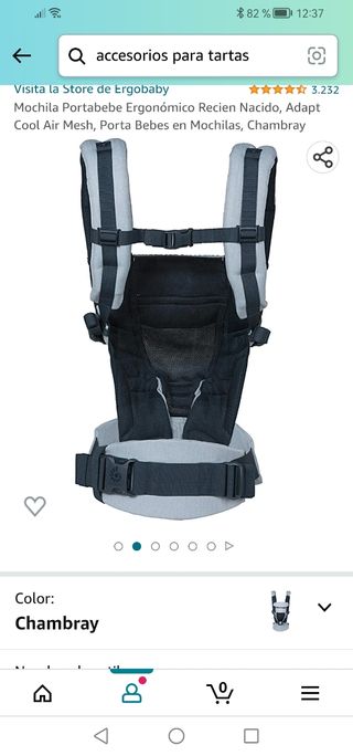 Mochila porta bebé ergobaby