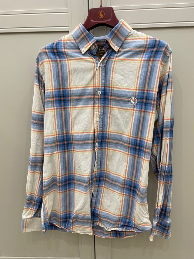Camisa cuadros él ganso 