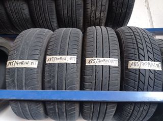 Dos neumáticos Michelin 185/70 R14 88T
