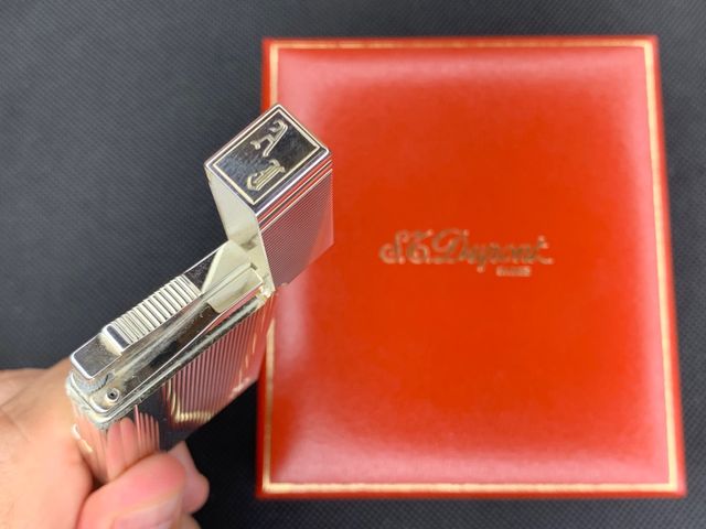 Encendedor Dupont PARIS Plata