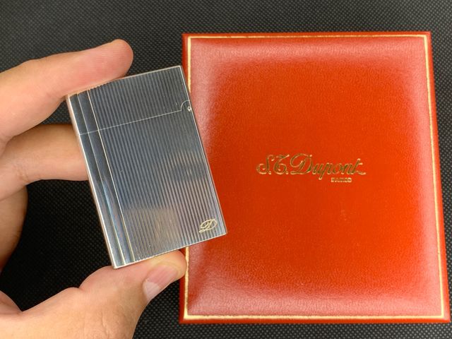 Encendedor Dupont PARIS Plata