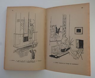 Libros años 70 humor gráfico en francés. Los 3x30€