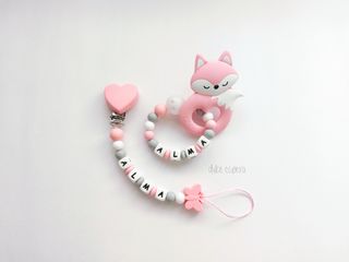 Chupetero + sonajero