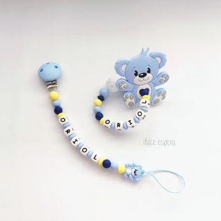 Chupetero + sonajero