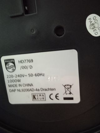 Philips Cafetera con Molinillo de Café