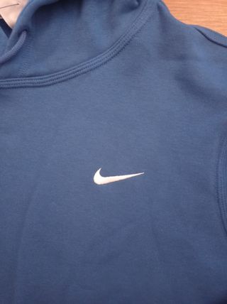 Sudadera Nike con Capucha Azul Royal