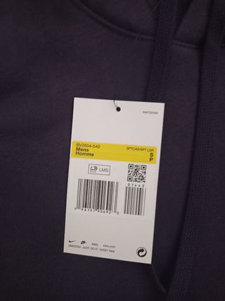 Sudadera Nike con Capucha Morado oscuro