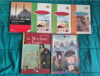Lote libros en inglés adaptados