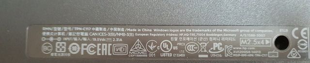 PORTÁTIL HP 15 CARCASA INFERIOR