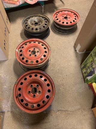 Llantas chapa 16’ VW Tranporter T4 5/112 original