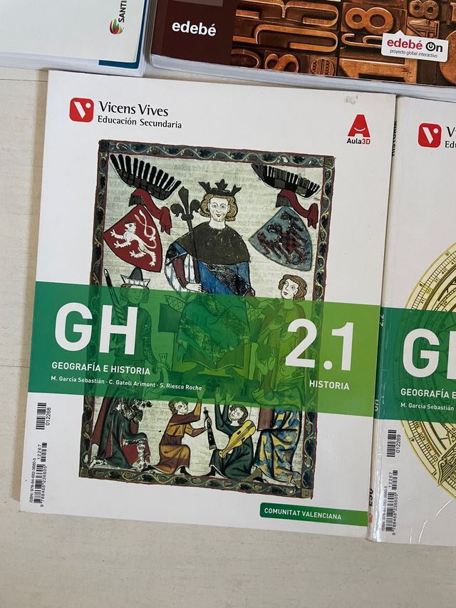 LIRBOS PRIMERO DE BACHILLERATO, SEGUNDO, Y LA ESO