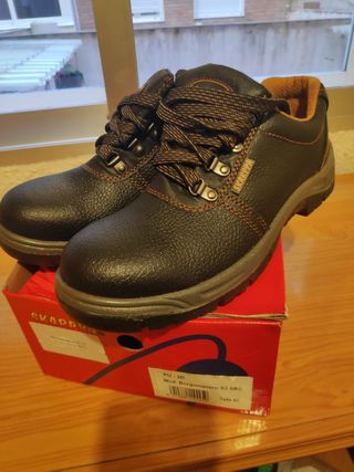 Bota de seguridad cuero