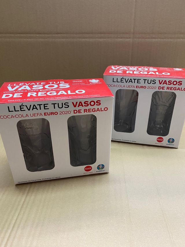 4 Vasos Eurocopa 2020