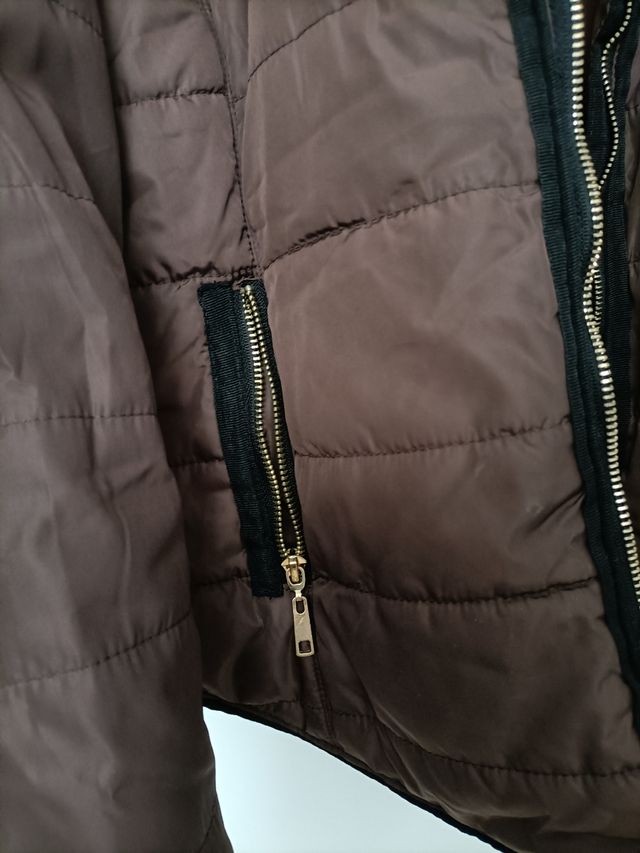 chaqueta, cazadora marron
