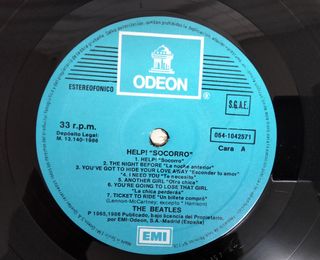 THE BEATLES - Help!  - Vinilo