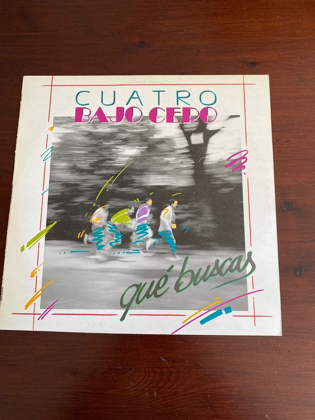 CUATRO BAJO CERO LP VINILO QUE BUSCAS