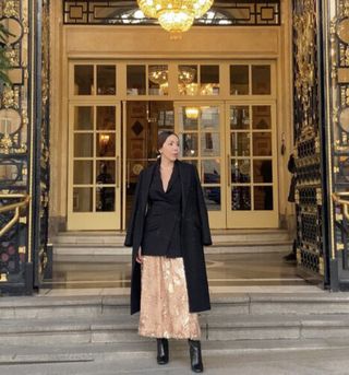 FALDA LARGA LENTEJUELAS. ZARA. TALLA M!!!