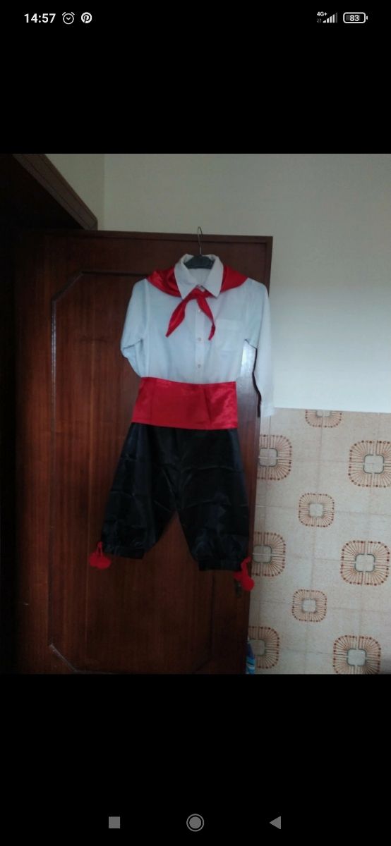 costume siciliano bambino 8-10 anni XXL