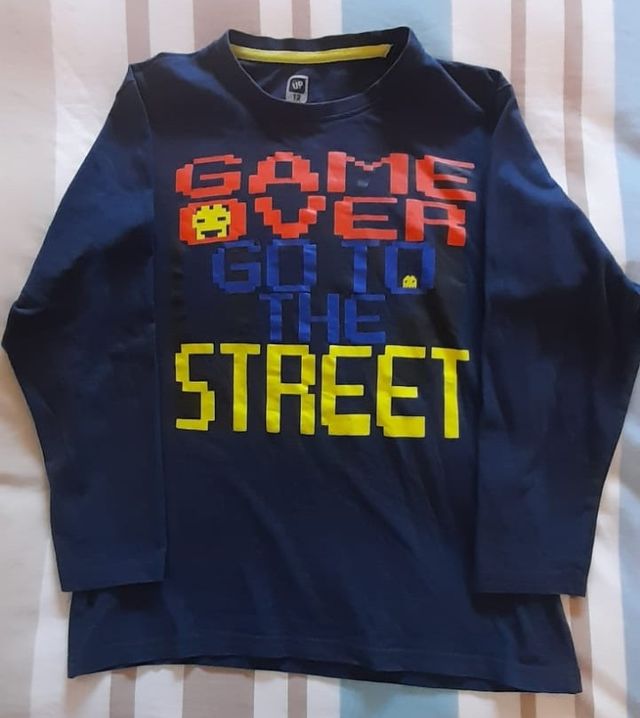 Lote camisetas manga larga talla 12