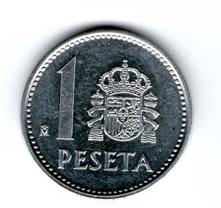 1 Peseta Aluminio