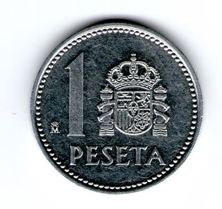 1 Peseta Aluminio