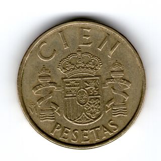100 pesetas Juan Carlos I
