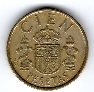 100 pesetas Juan Carlos I
