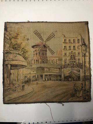 Arazzo del moulin rouge Parigi
