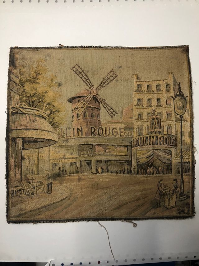 Arazzo del moulin rouge Parigi