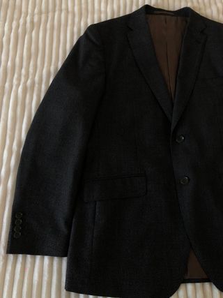 Traje chaqueta Cortefiel - Gris oscuro - 54/48