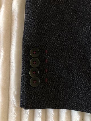 Traje chaqueta Cortefiel - Gris oscuro - 54/48